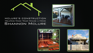 Business Card Design by Riz' for Mclure's construction | Design: #3473806