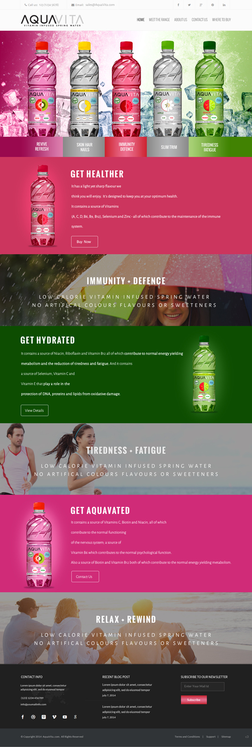 Web Design by pb for this project | Design #3473624
