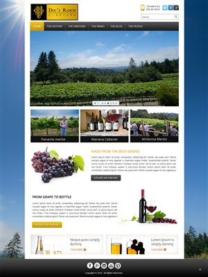 Web Design by pb for this project | Design: #3509252