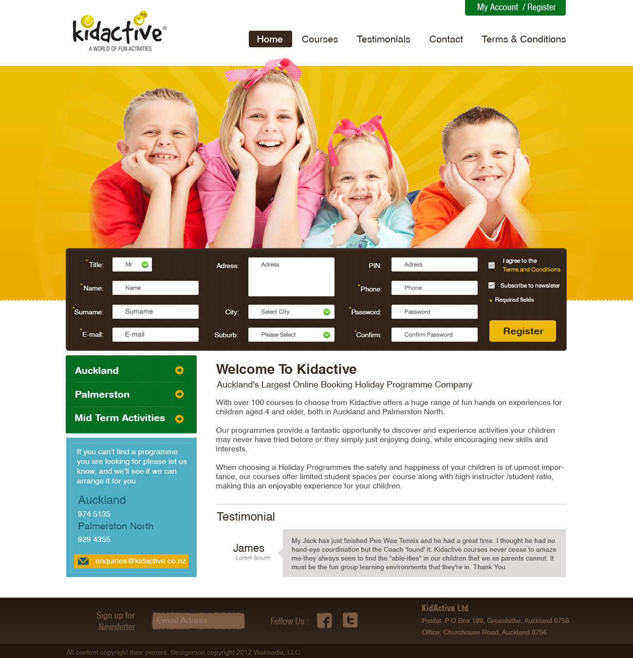 Web-Design von Arun.B.S für dieses Projekt | Design #879178