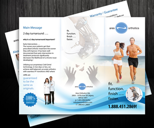 Flyer Design by uk for Ares Orthotics | Design: #3468495