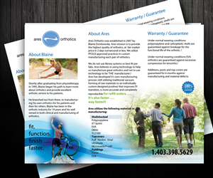 Flyer Design by uk for Ares Orthotics | Design: #3485332