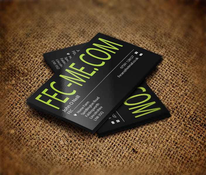 Business Card Design by Harshan for Fec | Design #3506057