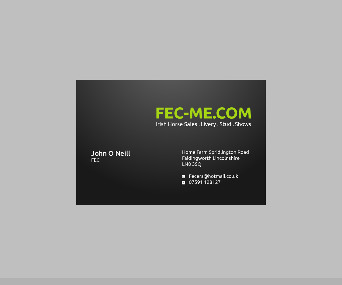 Business Card Design by ideaz2050 for Fec | Design #3483463