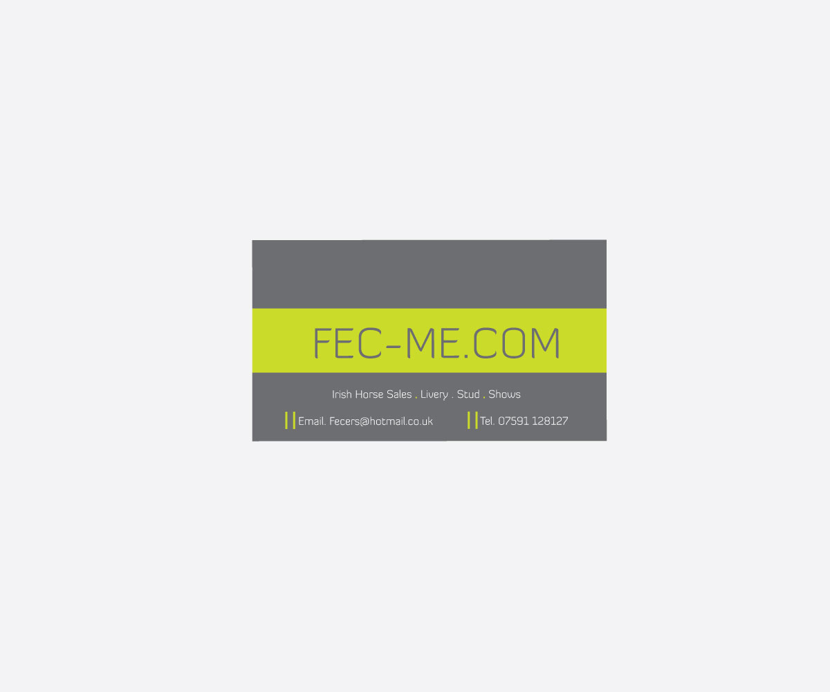 Business Card Design by Hamiz Imran for Fec | Design #3469483