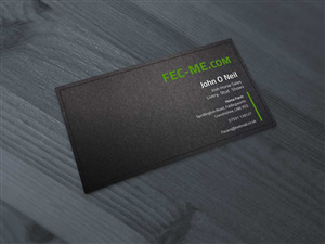 Business Card Design by Kayla for Fec | Design: #3485299