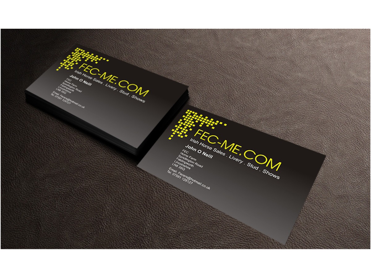 Business Card Design by Masha Cimintia for Fec | Design #3501585