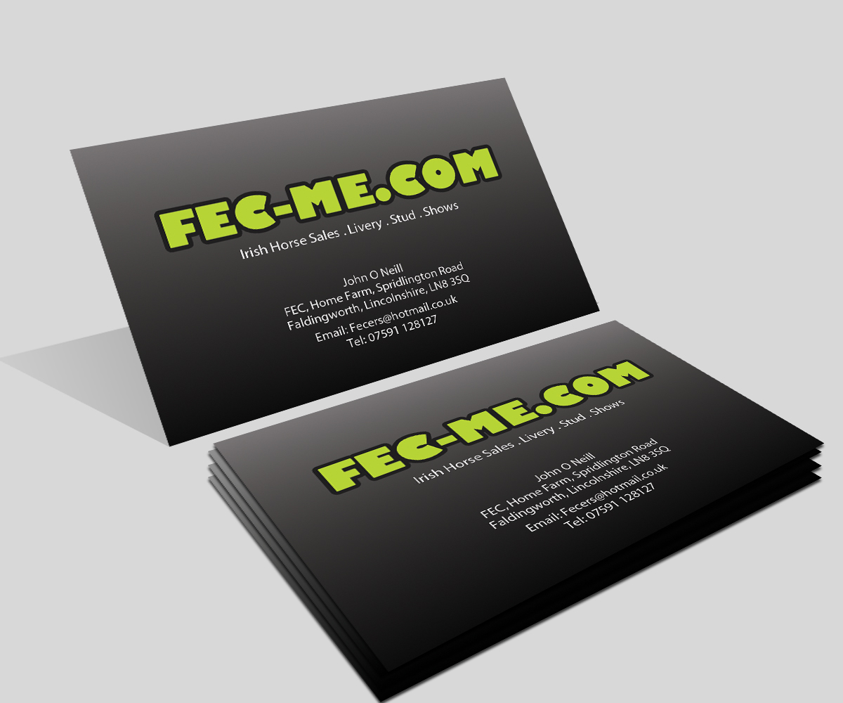 Business Card Design by Tushar Patange for Fec | Design #3505435