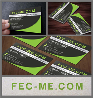 Diseño de Tarjeta de Presentación por Ahero Production para Fec | Diseño #3476717