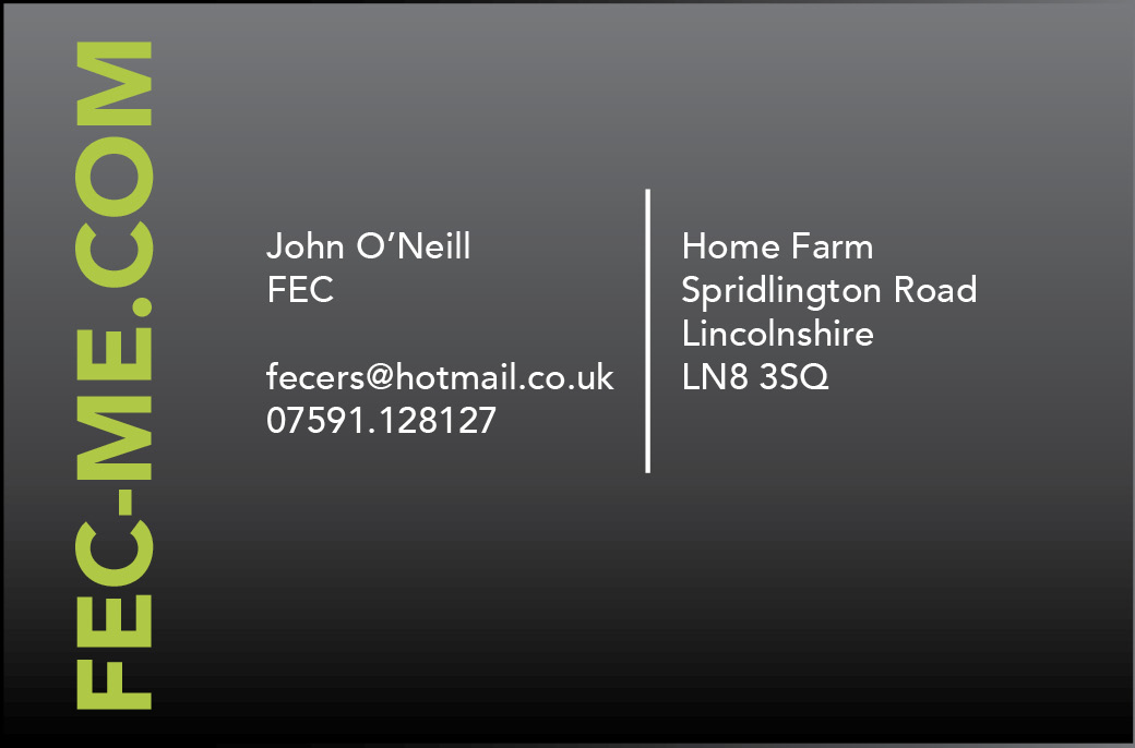 Business Card Design by sbegley for Fec | Design #3481979