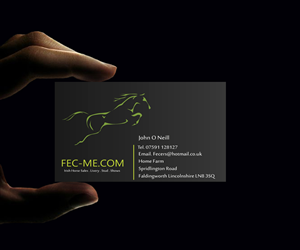 Diseño de Tarjeta de Presentación por typocreative para Fec | Diseño #3507590