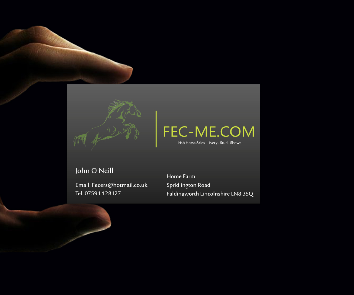 Business Card Design by typocreative for Fec | Design #3507593