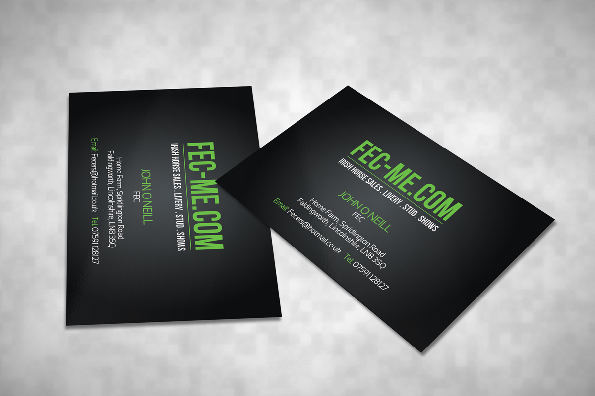 Business Card Design by diRtY.EMM for Fec | Design #3475533