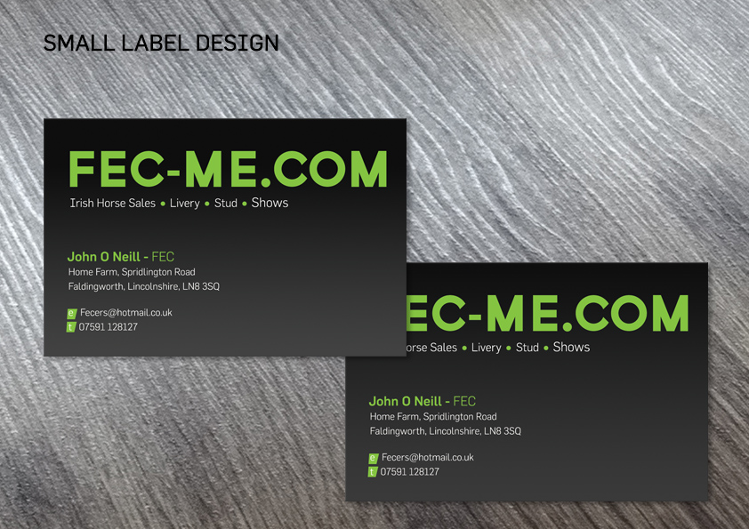 Business Card Design by Small Label Design for Fec | Design #3476752