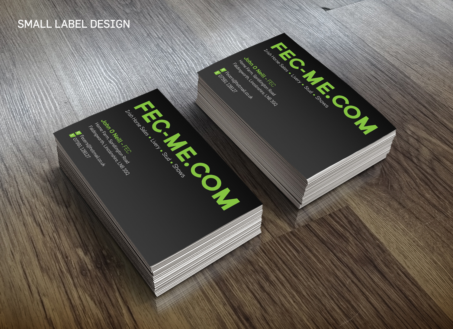 Business Card Design by Small Label Design for Fec | Design #3477055