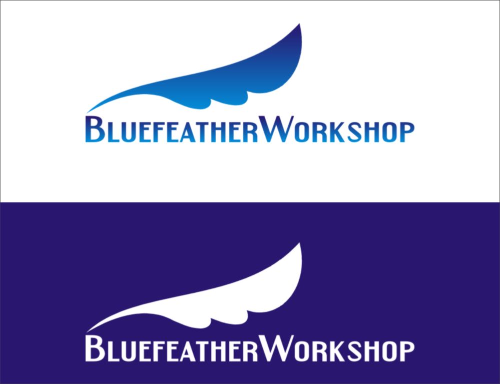 Diseño de Logo por RollingRockInc. para Bluefeather Workshop | Diseño #3481139