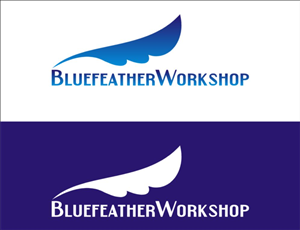 Design de Logo par RollingRockInc. pour Bluefeather Workshop | Design #3481139