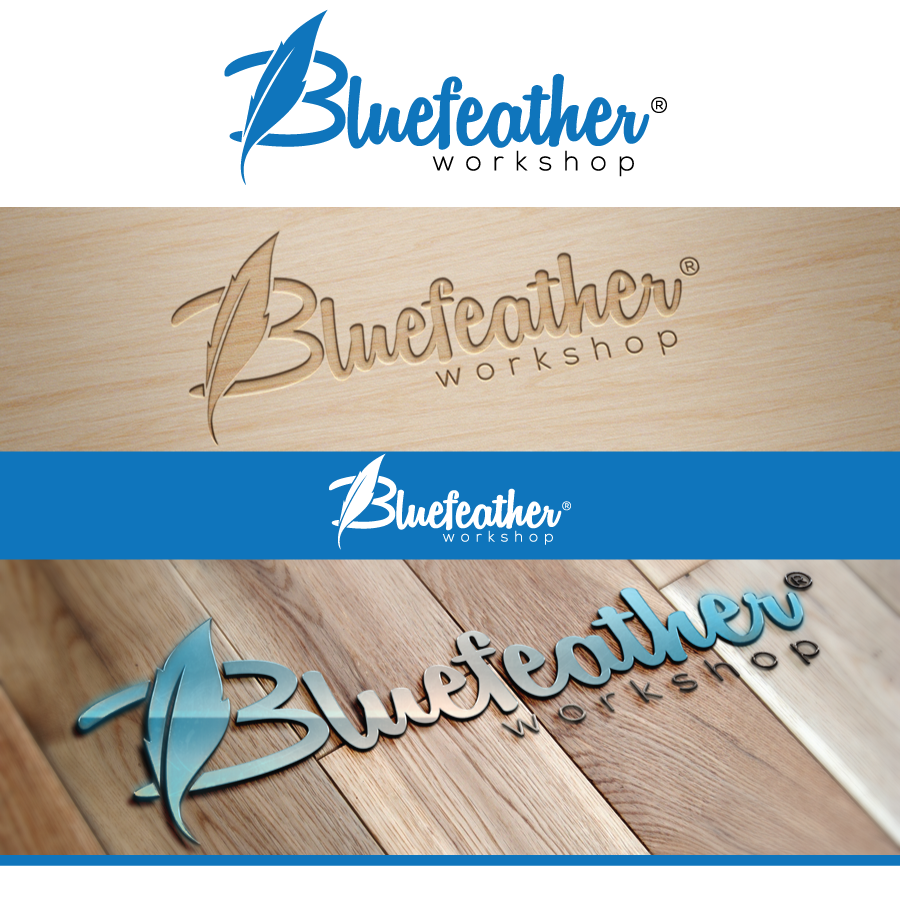 Logo Design by Rony Wibowo for Bluefeather Workshop | Design #3473604