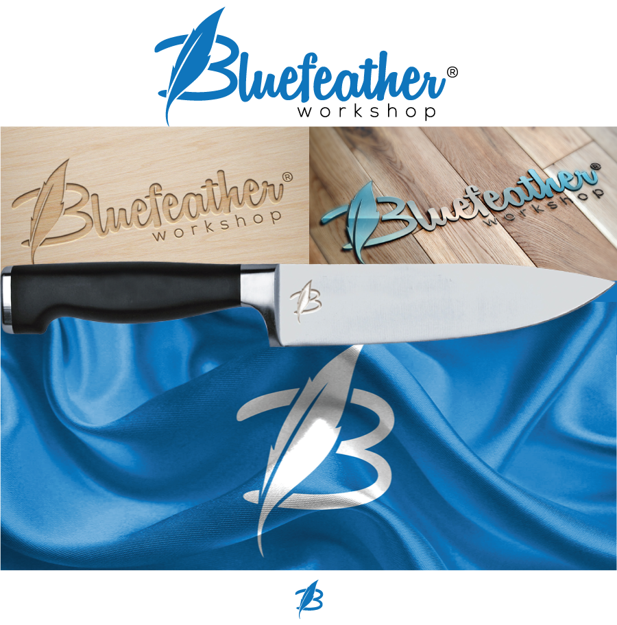Logo Design by Rony Wibowo for Bluefeather Workshop | Design #3476968