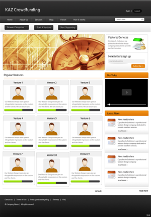 Web Design by pb for this project | Design: #900676