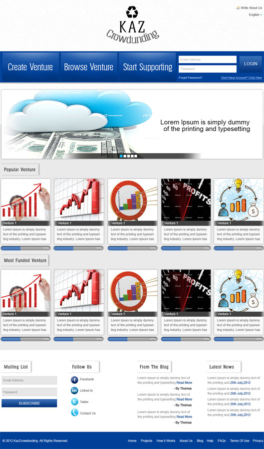 Web Design by Eminents Infosoft for this project | Design #889307
