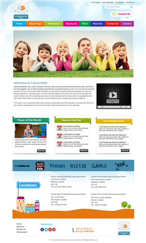 Design Wordpress par webxvision pour ce projet | Design : #3489323