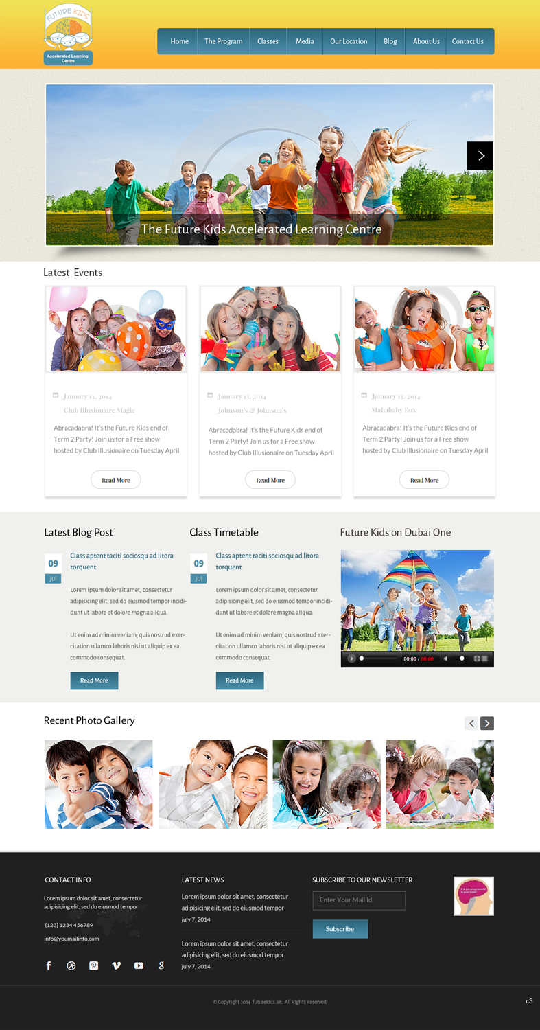 Wordpress Design by pb for this project | Design #3473830