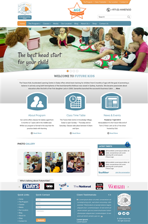 Wordpress Design by Sbss for this project | Design: #3482394