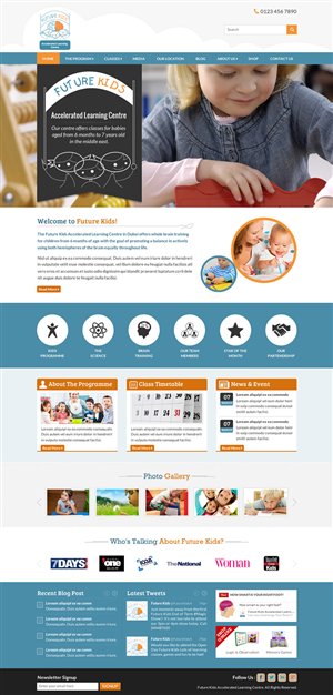 Wordpress Design by Sbss for this project | Design: #3489417