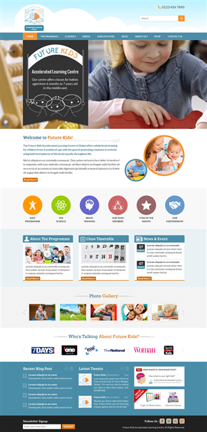 Wordpress Design by Sbss for this project | Design: #3489489