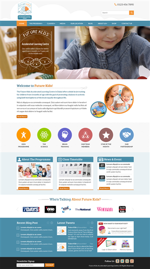 Wordpress Design by Sbss for this project | Design: #3489493