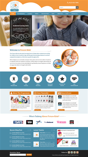 Wordpress Design by Sbss for this project | Design: #3489497