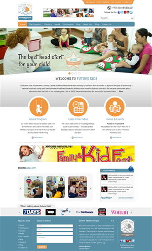 Wordpress Design by Sbss for this project | Design: #3505121