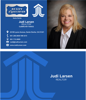 Business Card Design by David Mendez Fernandez for The Larsen Team | Design: #3492262