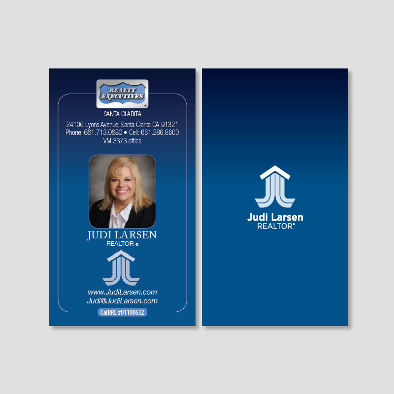 Business Card Design by Michele_co for The Larsen Team | Design #3507953