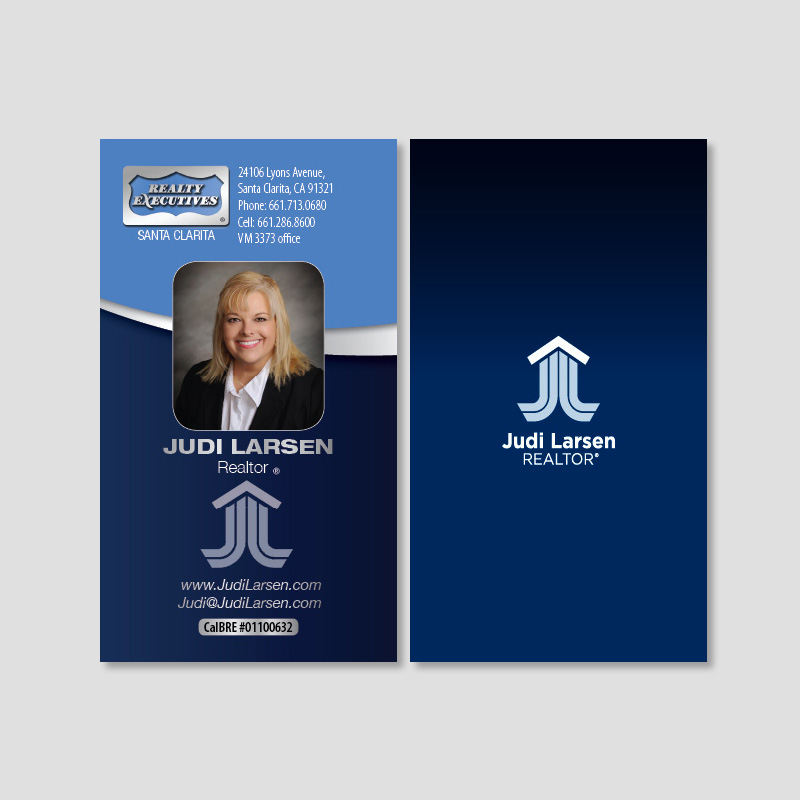 Business Card Design by Michele_co for The Larsen Team | Design #3507956