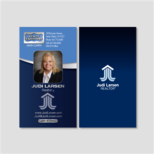 Business Card Design by Michele_co for The Larsen Team | Design: #3507956