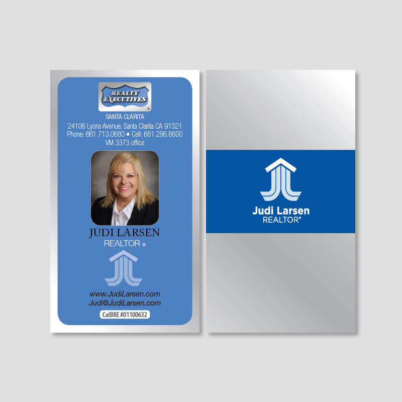 Business Card Design by Michele_co for The Larsen Team | Design #3507957