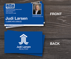 Business Card Design by Lone wolf for The Larsen Team | Design: #3468449
