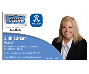 Diseño de Tarjeta de Presentación por WittyDogDesignsLLC para The Larsen Team | Diseño #3489837