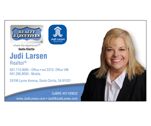 Business Card Design by WittyDogDesignsLLC for The Larsen Team | Design: #3489845