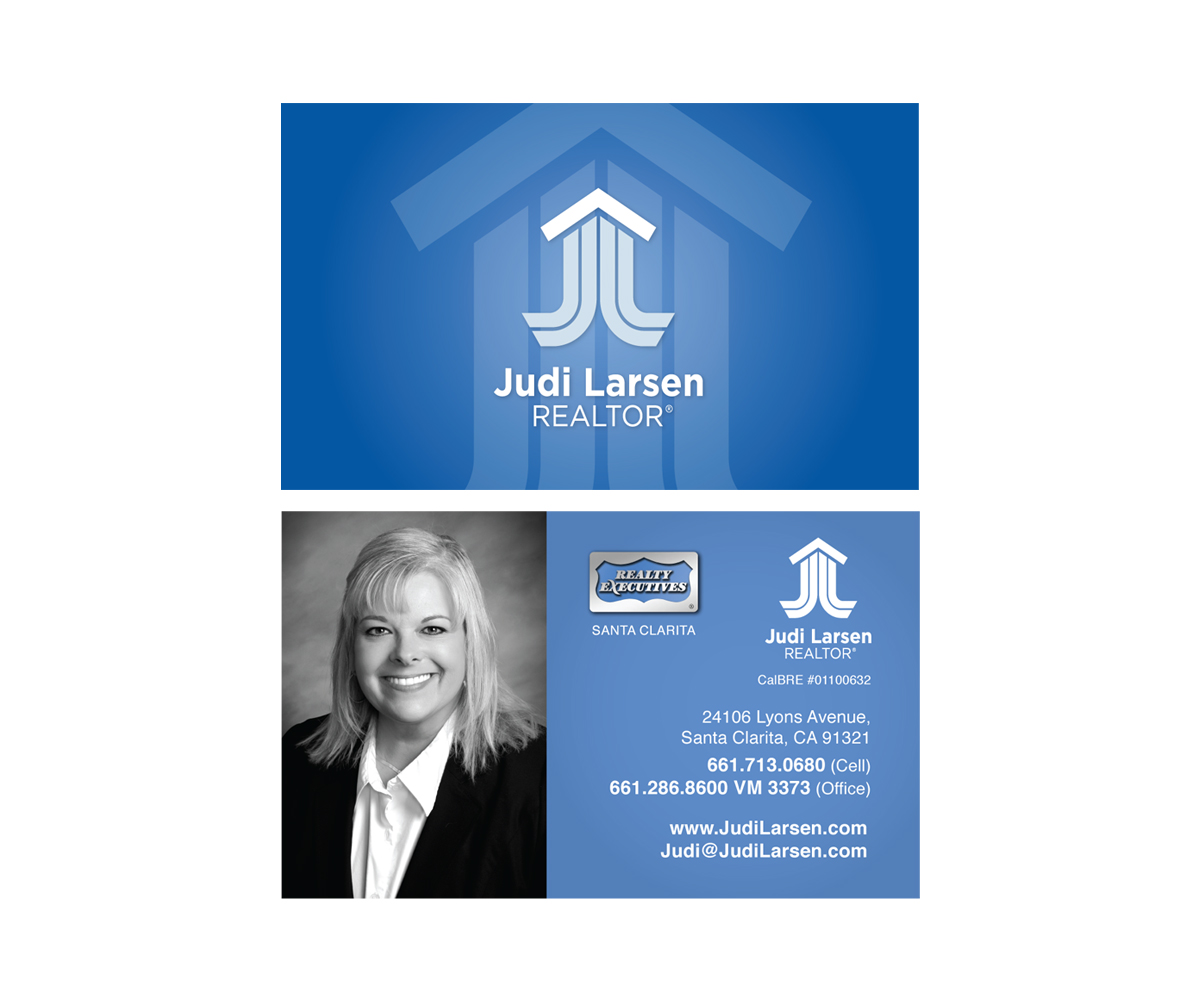 Business Card Design by JACQUI for The Larsen Team | Design #3478714