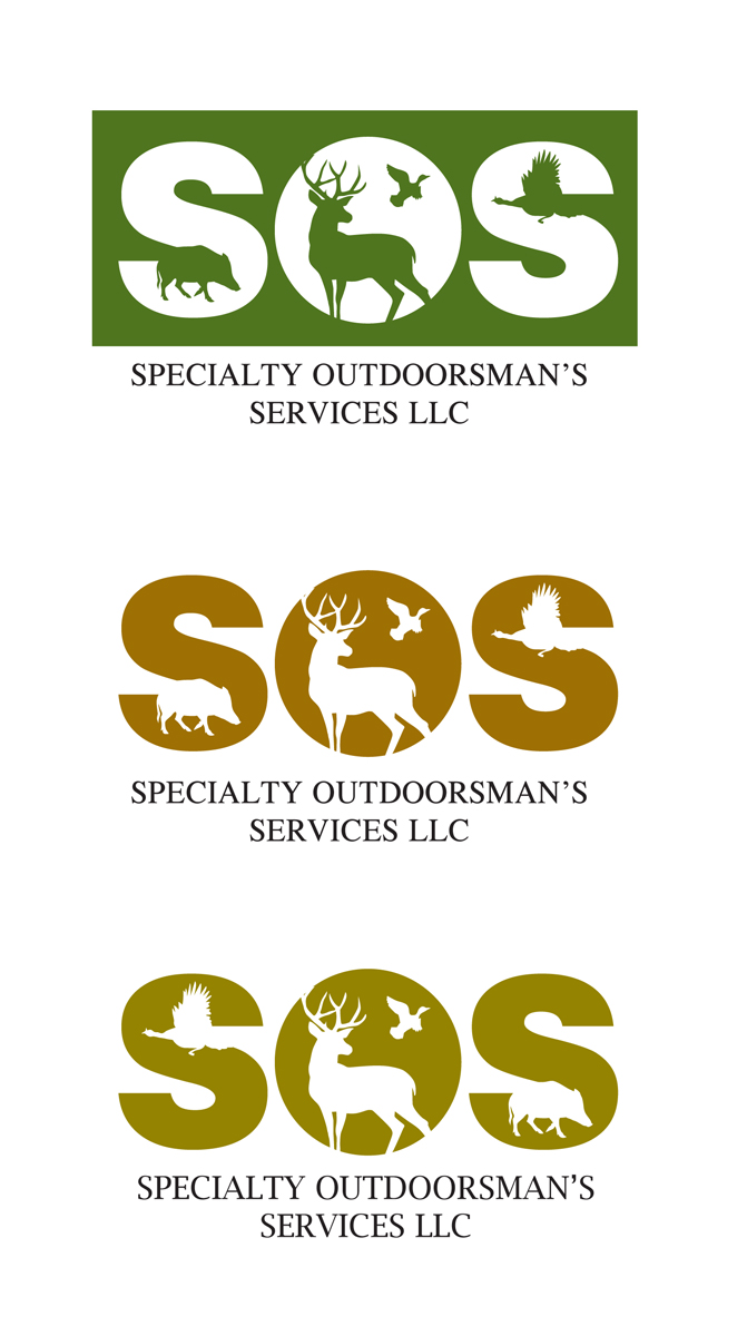 Logo Design by rkailas for SOS: speciality outdoorsmans services | Design #3539201