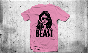 T-shirt Design by CENTERSPREAD for Beast Apparel  | Design: #3514294