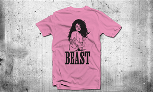 T-shirt Design by CENTERSPREAD for Beast Apparel  | Design #3514323