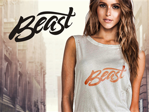 T-shirt Design by Voltage Gated for Beast Apparel  | Design #3519386