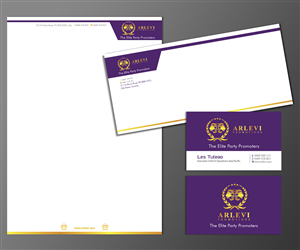 Stationery Design by kousik for Arlevi Promotions | Design #3482325