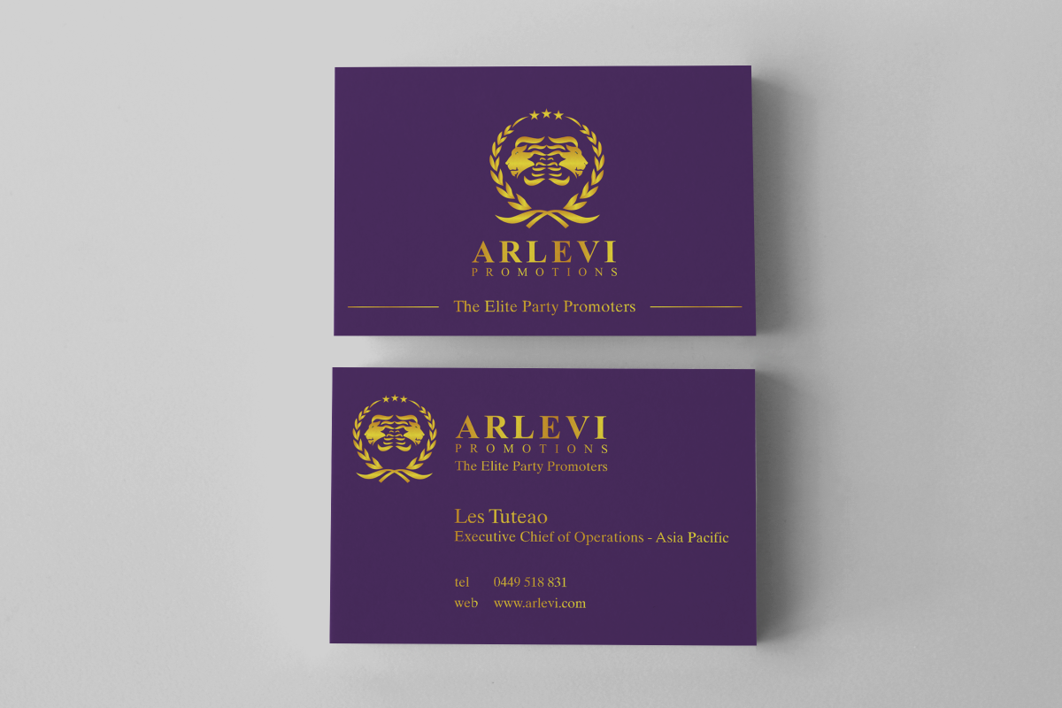 Stationery Design by HYPdesign for Arlevi Promotions | Design #3471647