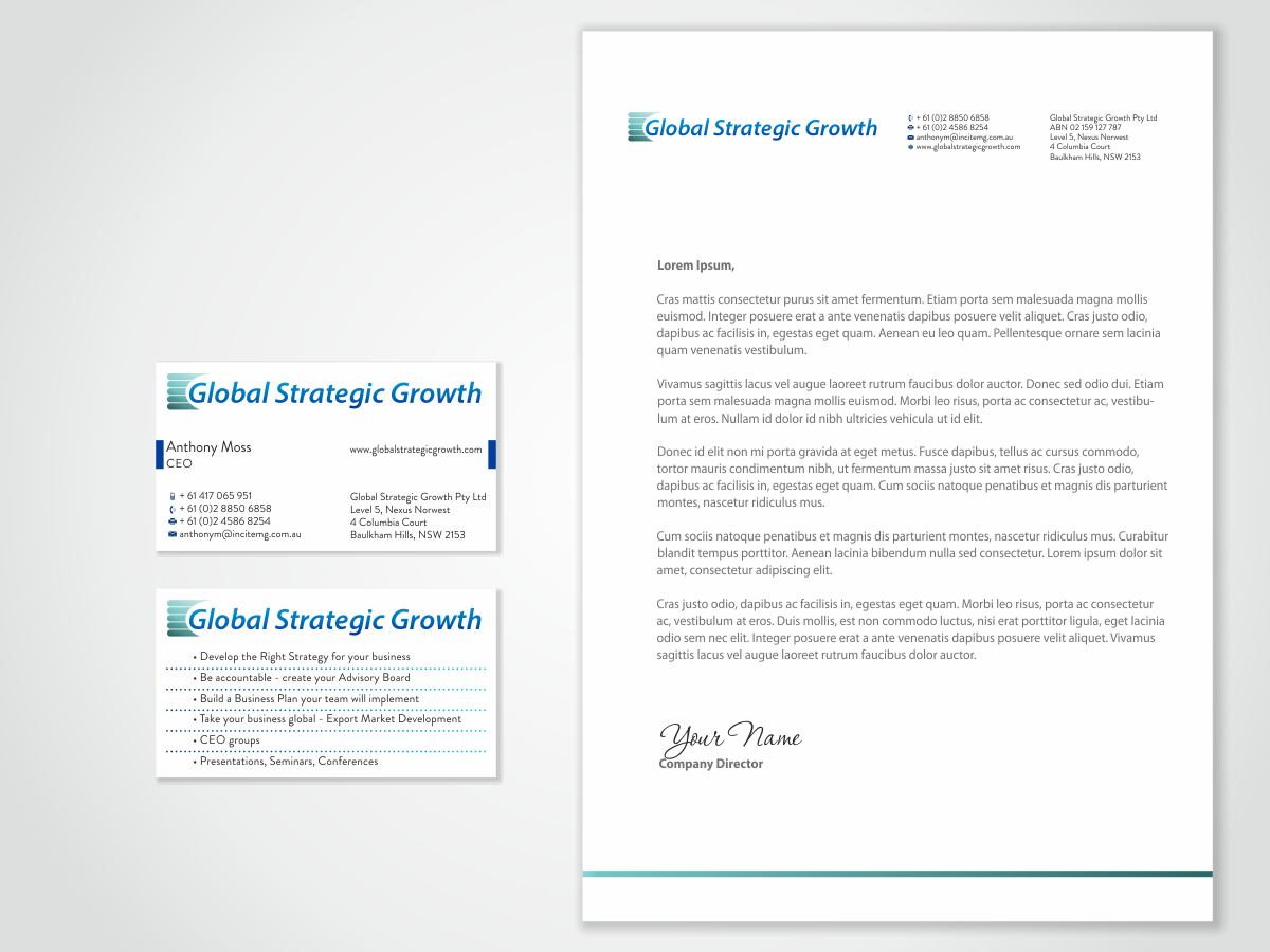 Schreibwaren-Design von HYPdesign für dieses Projekt | Design #869434