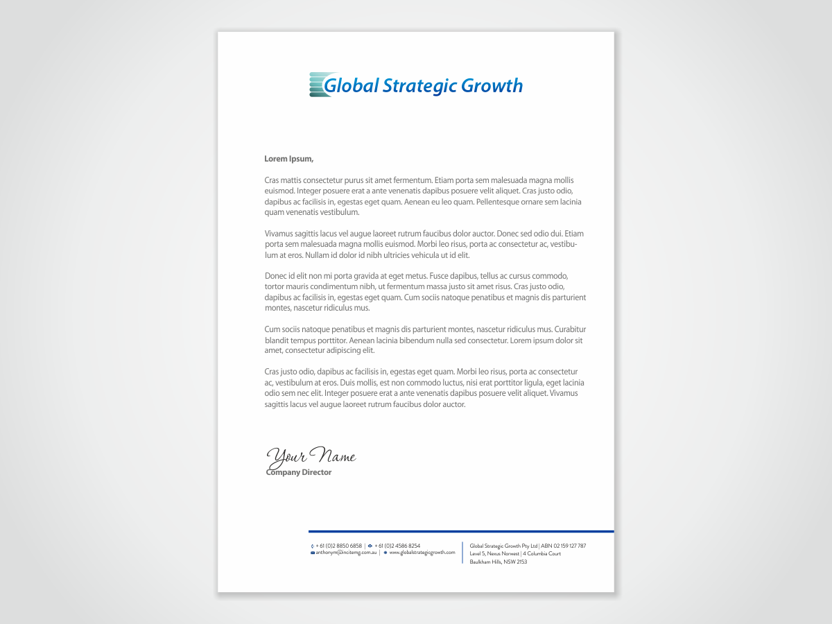 Schreibwaren-Design von HYPdesign für dieses Projekt | Design #871114